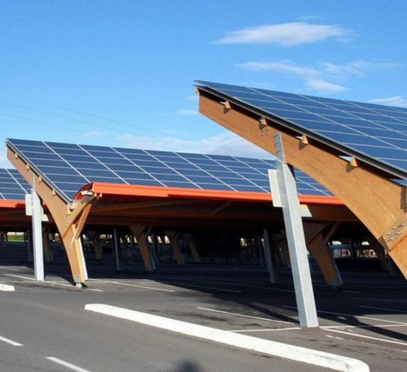 Ombrière de parking