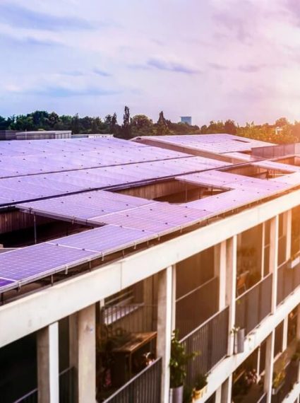 Terrasses photovoltaïques en milieu urbain
